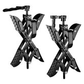 Nilight front view of X-Chocks showing compact profile and easy storage benefit