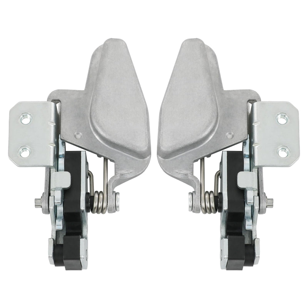 Nirakoka front view latch showing mounting face and secure fit