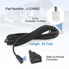 Nirakoka 35-foot coiled harness illustrating reach and simple routing benefit