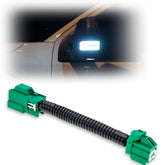 NJSBYL harness front view showing plug-and-play design and durable housing
