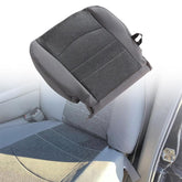 NLQR front driver bottom packaging showing included cover and foam, restores seat appearance