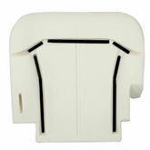 NLQR front view of driver bottom foam showing OEM fit and restored comfort