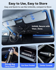 Nmoiss folded in holster compact storage that fits under seat and saves space