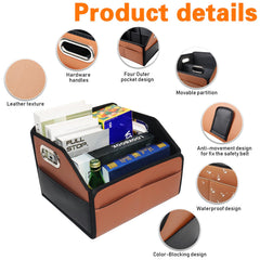 Noaman PU leather texture close-up highlighting durability and easy cleaning