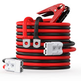 NOONE front packaging showing full 25ft jumper cable kit and benefits