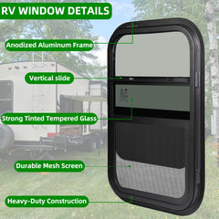 NOVINO mesh screen close-up demonstrating insect protection while airing