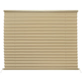 NOVINO front view of installed RV blind showing neat fit and privacy