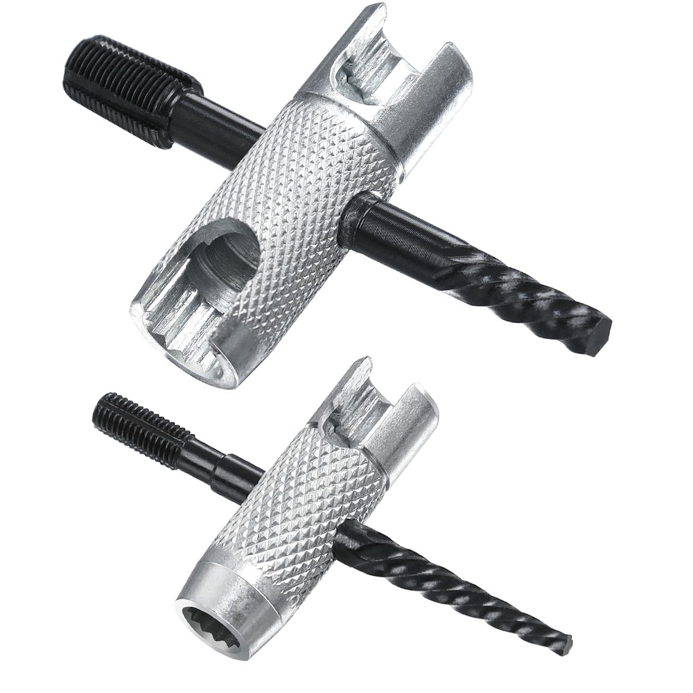NOVINO front view of 4-way grease zerk tool showing full cross design and benefits