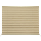 NOVINO front view of pleated RV blind showing clean profile and fit