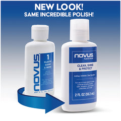 Novus 7050 bottle neck close-up highlighting dispenser detail and control