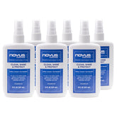 Novus 7020 front view showing bottle and cap, clear product labeling and benefit