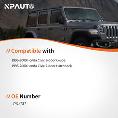 NPAUTO cable and slider detail showing smooth-travel components for quieter operation