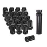 NPAUTO front packaging showing full 20+1 lug nut kit and included key for easy replacement