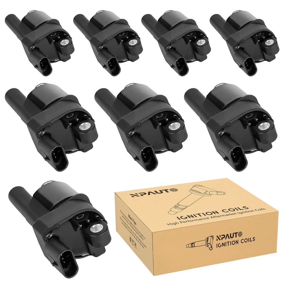 NPAUTO front packaging showing full eight-coil kit and clear labeling for easy identification and peace of mind