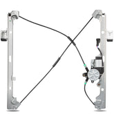 NPAUTO front passenger regulator front view showing fit and shape for easy replacement