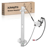 NPAUTO rear left regulator assembly front view showing fit and reliability