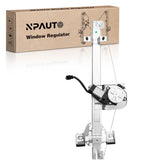 NPAUTO rear left regulator front view showing fit and alignment benefit