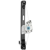 NPAUTO rear left regulator front view showing mounting points and alignment benefit