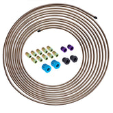 Nstarsmotor front packaging of 25ft brake line kit showing contents and benefit of complete kit