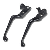 NTHREEAUTO front view of black levers showing fit and clean styling benefit