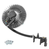 Ntoauto front view fan clutch showing mounting face and easy fitment benefit
