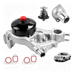 Ntoauto water pump front view showing fitment and reliable coolant flow