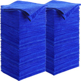 Nuenen front packaging showing 60 blue microfiber cloths and count benefit