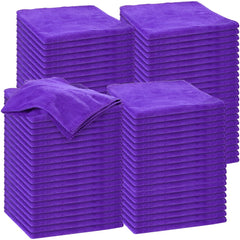 Nuenen front packaging showing 60 purple microfiber cloths and value