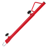 NuFlySic front view of red retractable hatch jammer showing compact design and convenience