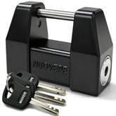 NUOVEPE front view showing lock profile and sturdy build for secure towing