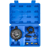NYXOVA kit front view open showing gauge and organized components for easy transport