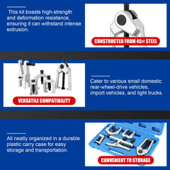 NYXOVA tool separating a ball joint safely without damaging surrounding components
