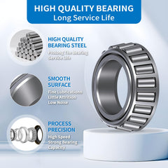 Oacdiel cotter pin and tang washer hardware ready to secure axle for safer towing