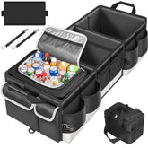 Oasser front view assembled showing organized cargo and easy access