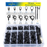 OAUTOO front packaging showing 190pcs assortment and organized compartments for quick selection