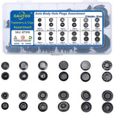 OAUTOO front view of kit packaging showing full 110 piece assortment and convenience