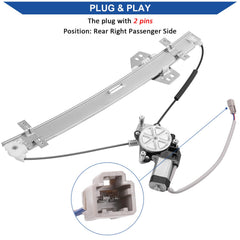 Obaee assembly side profile highlighting track and mechanism for smooth window movement