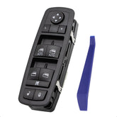 Obaee driver power window switch front view showing buttons and bezel, precise fit