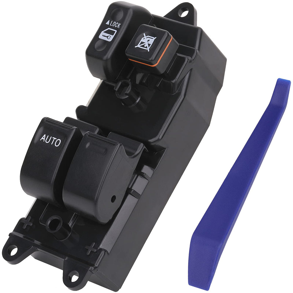 Obaee front panel driver switch showing button layout and easy replacement benefit