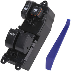 Obaee front panel driver switch showing button layout and easy replacement benefit