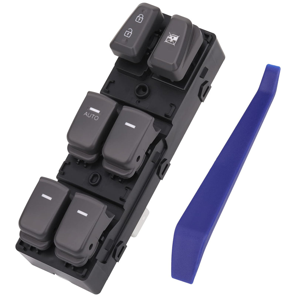 Obaee front panel view showing full driver-side controls and clean fit benefit