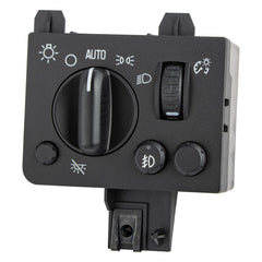 Obaee headlight switch front view showing ergonomic knob and labeled functions, improves control
