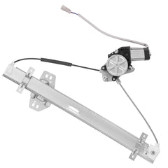 Obaee rear right regulator front view showing fit and benefit of direct OE replacement