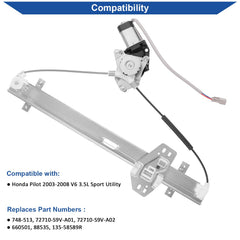 Obaee motor close-up with two-pin connector for easy plug-in installation benefit