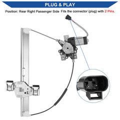 Obaee regulator installed in door frame demonstrating accurate OEM alignment benefit