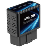 OBDAFM front plug view showing connector and benefit of easy installation