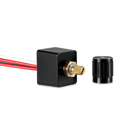Obeaming knob close-up highlighting tactile control and durable finish