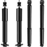 OCPTY front and rear shocks kit front view showing fitment and improved stability