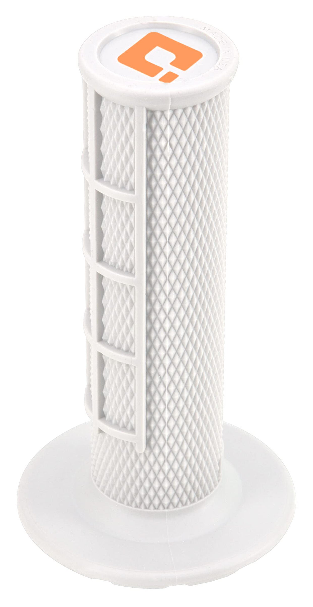 Old Dutch International ODI white half-waffle grip front view showing texture and improved control