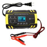 ODOMY front panel LCD showing charging status and safety icons for clear monitoring